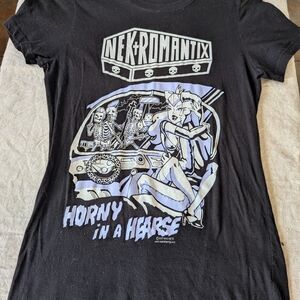 Black Graphic Tee - Short Sleeve